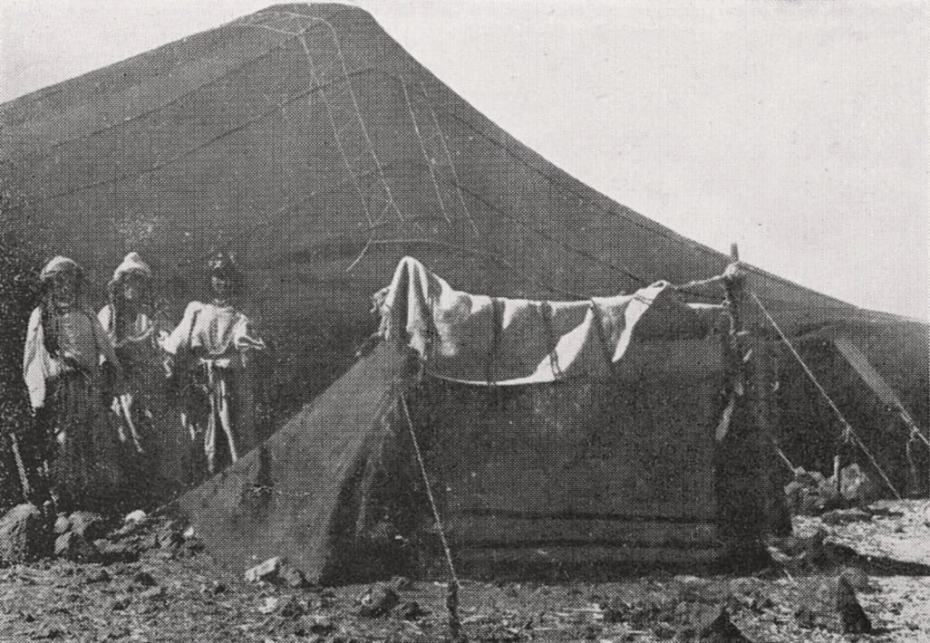 Nomad Museum - The tent in Morocco la tente au maroc 19 Cahiers 1955 fig. 9